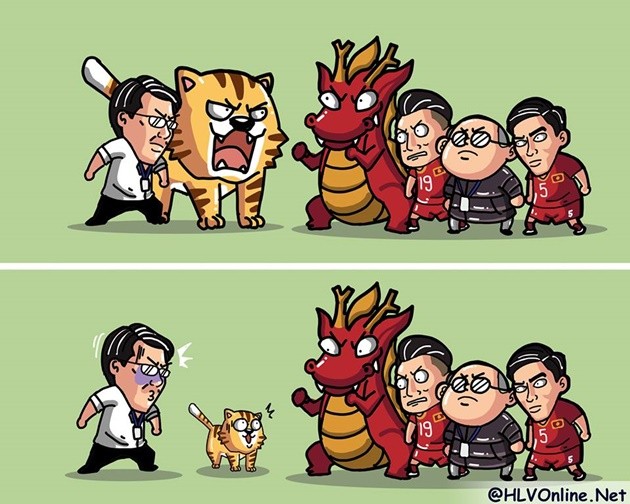 Ảnh chế VN - Malay - Bóng Đá