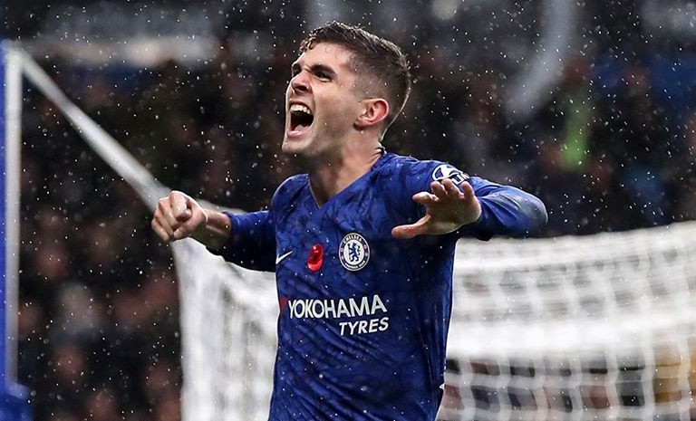 Pulisic dùng cả thân mình ghi bàn đầu tiên cho Chelsea - Bóng Đá
