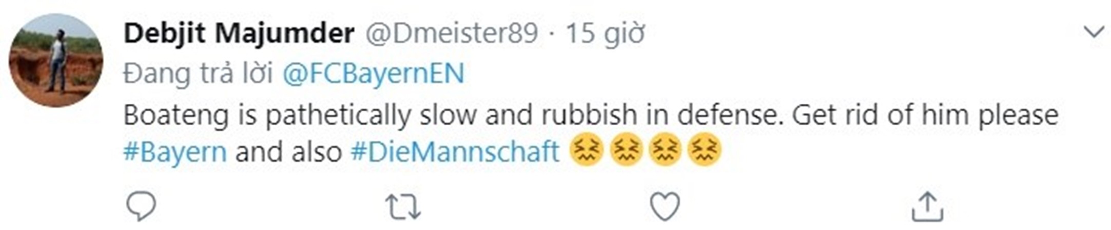 Nhận thất bại lịch sử, NHM Bayern 