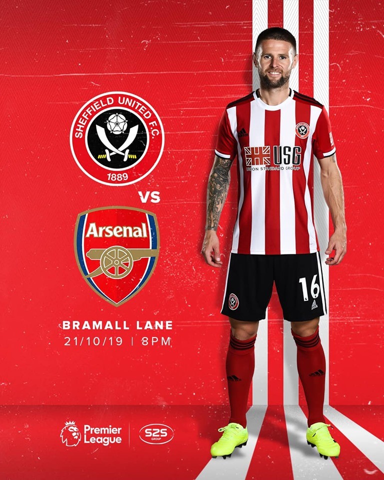 Sheffield United v Arsenal: Thống kê và thông tin quan trọng - Bóng Đá