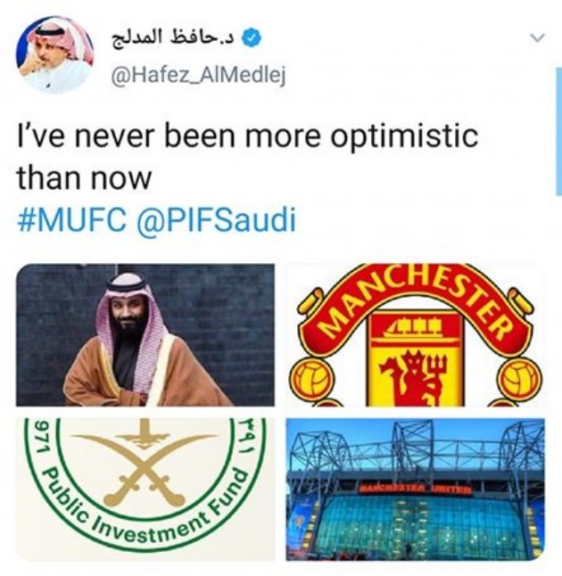 Saudi Arabia on Man Utd: I've never been optimistic than now - Bóng Đá