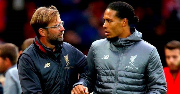 Van Dijk reveals story how Klopp managed to keep him humble despite huge personal award - Bóng Đá