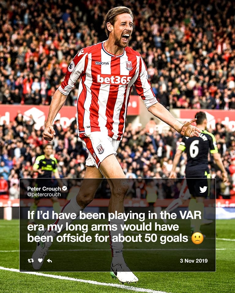 Peter Crouch on VAR - Bóng Đá