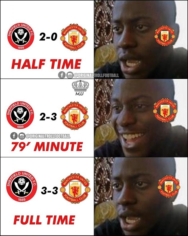 Ảnh chế Man Utd - Bóng Đá