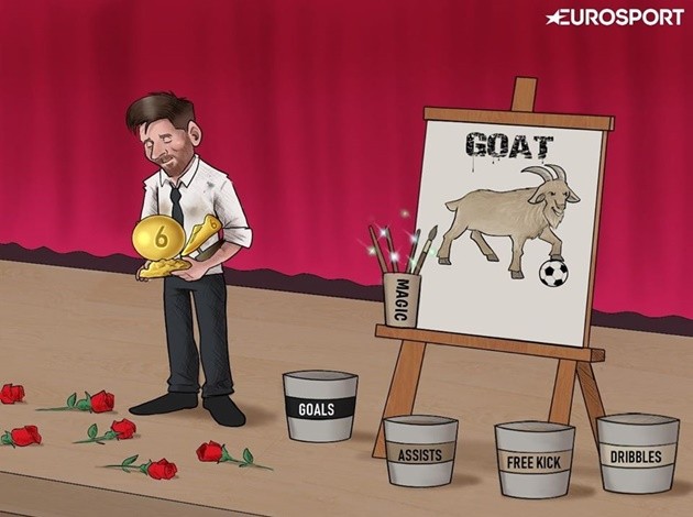 Ảnh chế Messi giành QBV - Bóng Đá