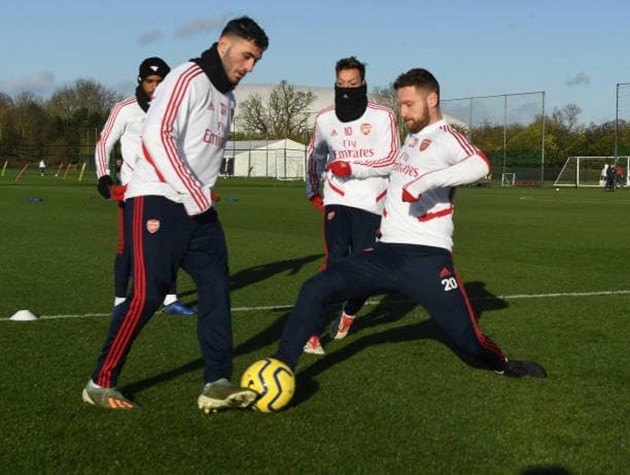 Ảnh Arsenal tập - Bóng Đá