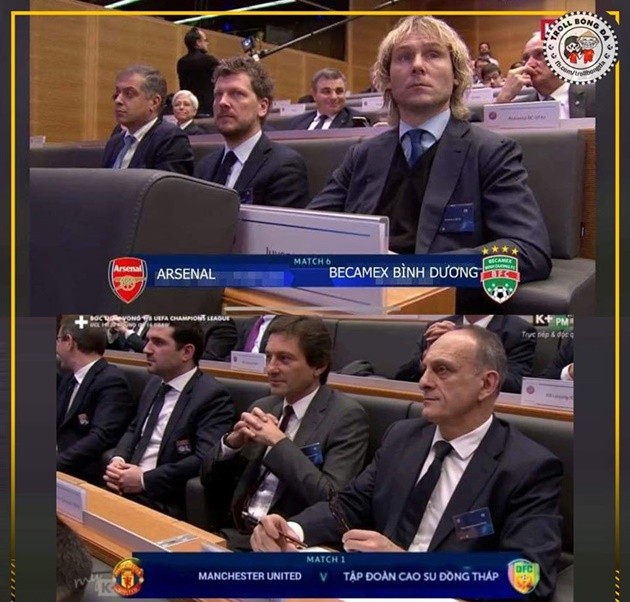 Ảnh chế bốc thăm Champions League - Bóng Đá