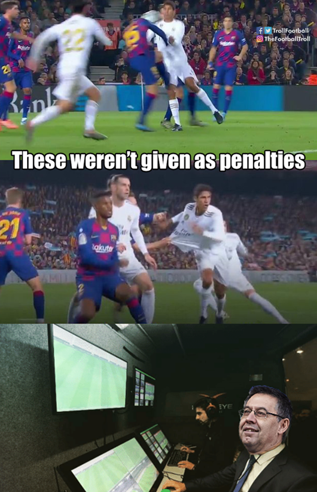 Ảnh chế El Clasico - Bóng Đá