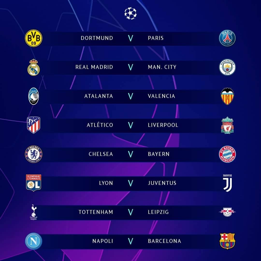 Bạn đã thấy điều đặc biệt sau lễ bốc thăm vòng 1/8 Champions League? - Bóng Đá