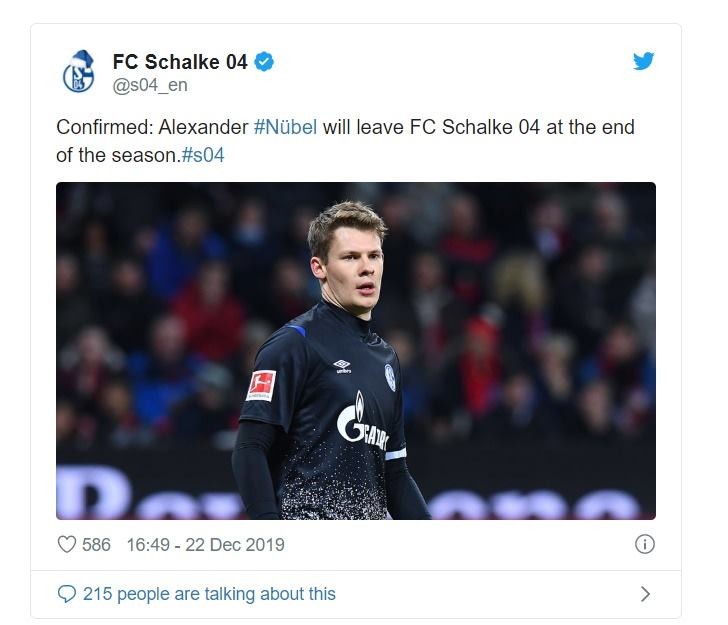 Tottenham boss Jose Mourinho dealt transfer blow as No1 target Alexander Nubel ‘agrees to join Bayern Munich’ - Bóng Đá