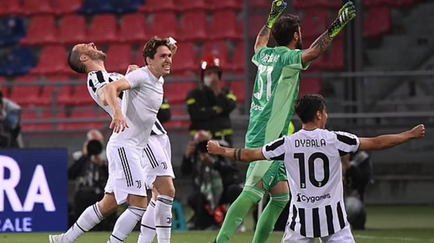 Tập thể Juve phản ứng thế nào sau khi đoạt vé dự Champions League?  - Bóng Đá