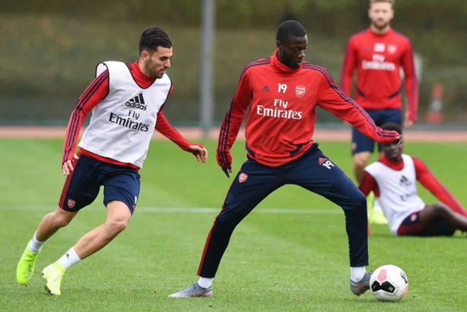 Ảnh Arsenal tập - Bóng Đá