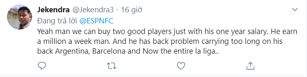 Lionel Messi: Man Utd fan says the Barcelona superstar is 'too old' for Old Trafford - Bóng Đá