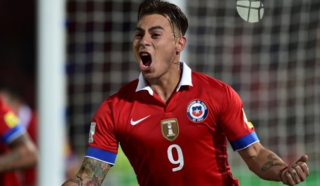 10 cầu thủ có số lần khoác áo đội tuyển Chile nhiều nhất: Alexis Sanchez và 