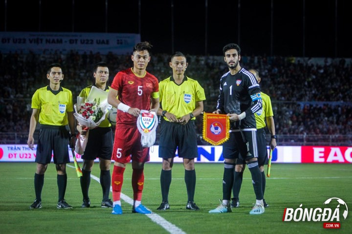 Ảnh sau trận U22 Việt Nam vs U22 UAE - Bóng Đá