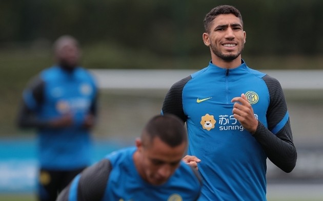 ảnh Inter Milan tập - Bóng Đá