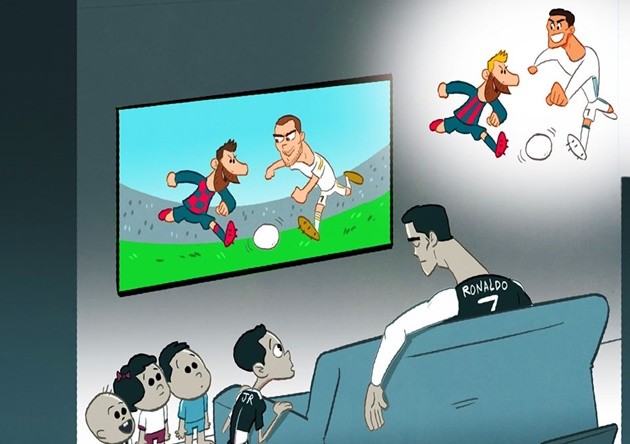 Ảnh chế El Clasico - Bóng Đá