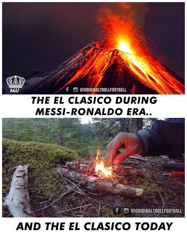 Ảnh chế El Clasico - Bóng Đá