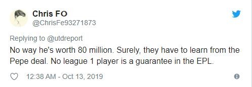 Man United fans laugh off Moussa Dembele’s reported valuation - Bóng Đá