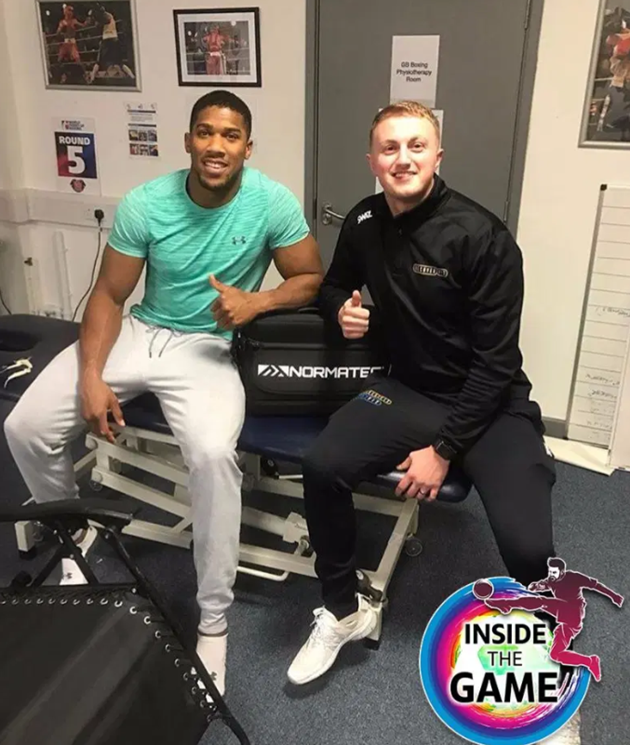 Introducing the Michelin Man-style trousers that Anthony Joshua, Bale and Thiago Silva use in muscle recovery - Bóng Đá