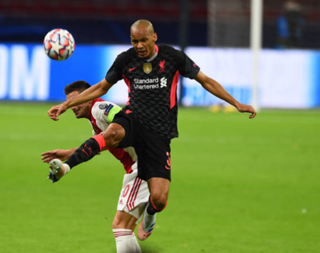 bài ảnh màn trình diễn siêu đẳng của Fabinho - Bóng Đá