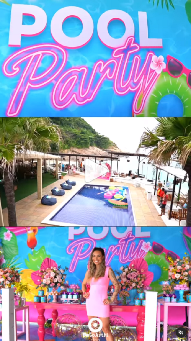 Vợ Coutinho diện bikini, quẩy cực nhiệt ở tiệc bể bơi - Bóng Đá