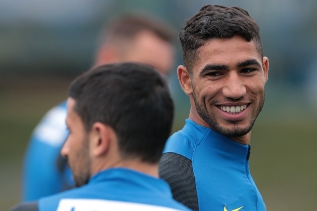 ảnh Inter Milan tập - Bóng Đá