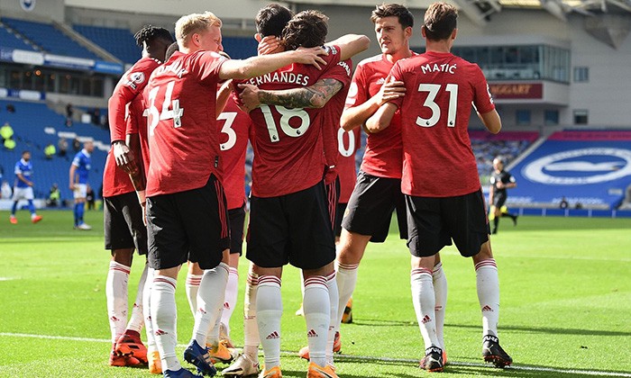 5 lần sút dội cầu môn Man Utd, Brighton lập kỷ lục buồn tại NHA - Bóng Đá