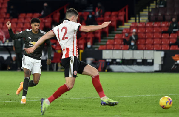 Rashford lập cú đúp, Man Utd hạ Sheffield, áp sát top 5 NHA - Bóng Đá