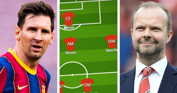 Nếu ký HĐ với Messi, Man Utd ra sân với đội hình ra sao? - Bóng Đá