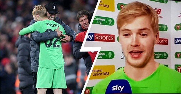 Caoimhin Kelleher: 'It's what dreams are made of!' - Bóng Đá