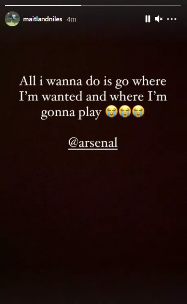 Arsenal star pleads with club to let him go “where I’m wanted” - Bóng Đá