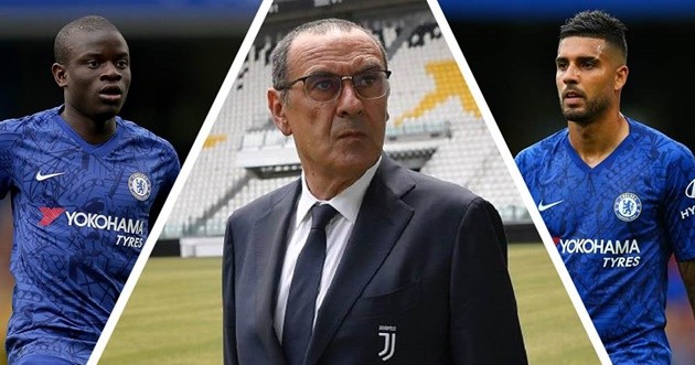 Juventus are reportedly considering moves for Chelsea duo Emerson Palmieri and N’Golo Kante - Bóng Đá