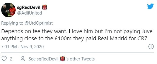 Loads of United fans dream about a Cristiano Ronaldo return amid Juventus speculation - Bóng Đá