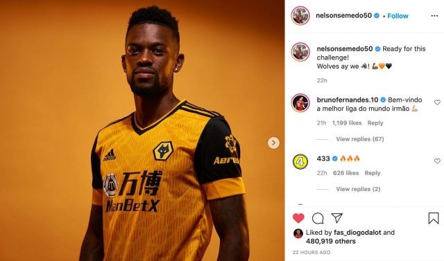 Bruno Fernandes sends message to latest Portuguese star to join Wolves - Bóng Đá