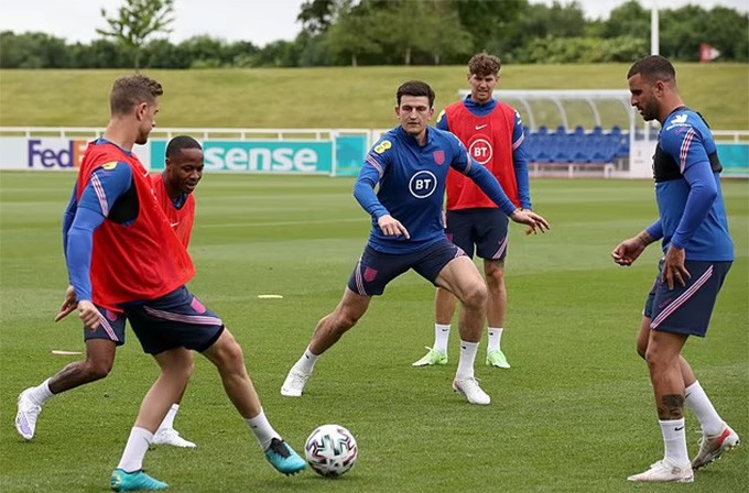 Lộ hình ảnh mới nhất, Maguire sẵn sàng cho EURO 2020 - Bóng Đá
