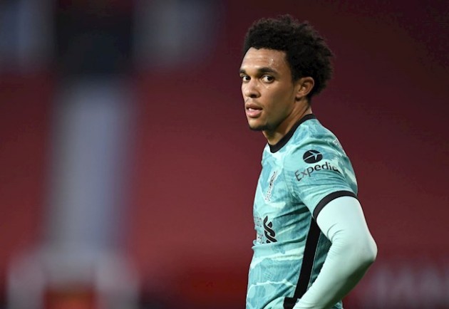 Trent Alexander-Arnold’s game by numbers vs. Man Utd:  - Bóng Đá