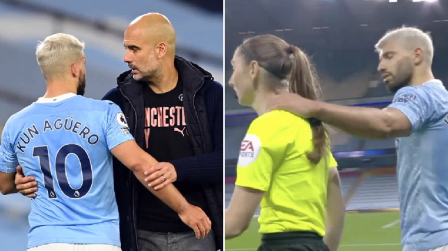 He’s the nicest person! – Manchester City boss Pep Guardiola defends Sergio Aguero over Sian Massey-Ellis grab   - Bóng Đá