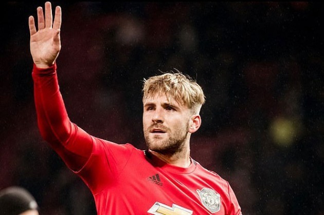 Luke Shaw on Cavani - Bóng Đá