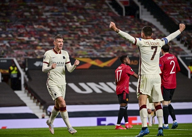 TRỰC TIẾP Man Utd 1-2 AS Roma (H1): Edin Dzeko tỏa sáng - Bóng Đá