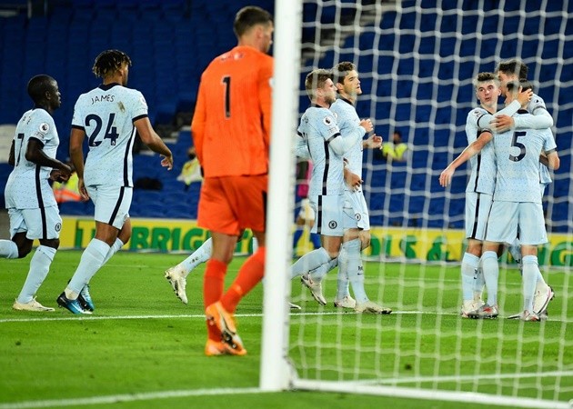 9 thống kê trận Brighton 1-3 Chelsea: The Blues và 'biệt đội 2000' - Bóng Đá