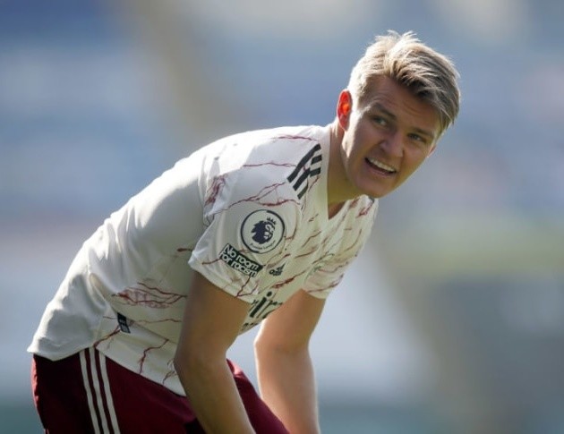 Mikel Arteta admits Martin Odegaard is Arsenal's team leader in hint at permanent deal - Bóng Đá