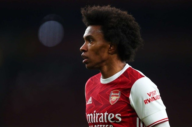 Willian on Arsenal and Chelsea training differences - Bóng Đá