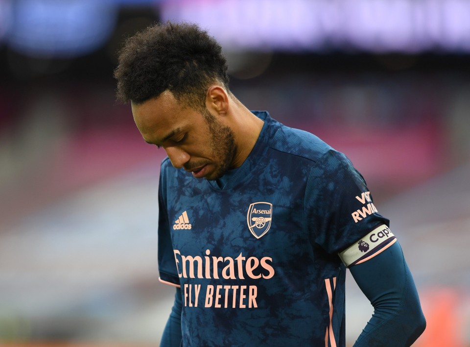 Tiết lộ lý do Aubameyang sa sút trầm trọng tại Arsenal - Bóng Đá