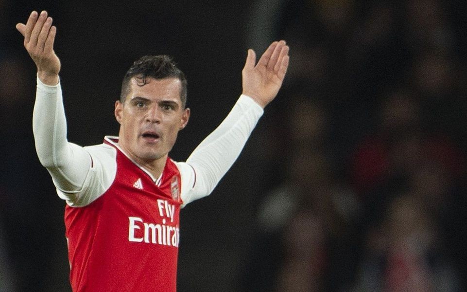 Granit Xhaka may not play for Arsenal again, says Unai Emery - Bóng Đá