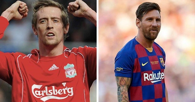 Peter Crouch: 'I will tell my grandchildren that I shared a pitch with Messi' - Bóng Đá