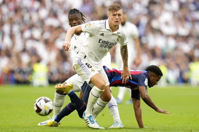 Quá đẳng cấp! Modric - Kroos vờn bóng,  - Bóng Đá