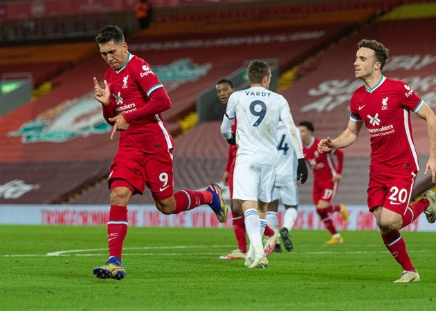 10 con số ấn tượng trận Liverpool 3-0 Leicester: 'Show diễn' của Jota - Bóng Đá