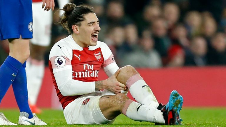 Hector Bellerin 'Identifies' Return Date as Defender Continues Rehabilitation From Knee Injury - Bóng Đá