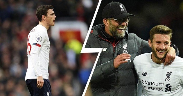 Robertson praises Lallana's character after United draw - Bóng Đá